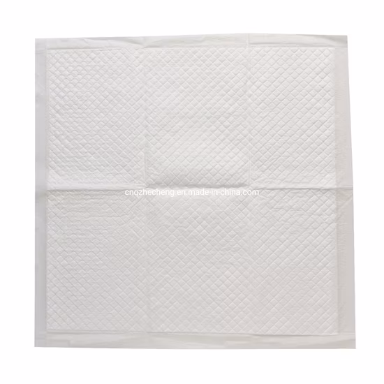 Underpad adulto Macrocare com folha traseira de filme PE